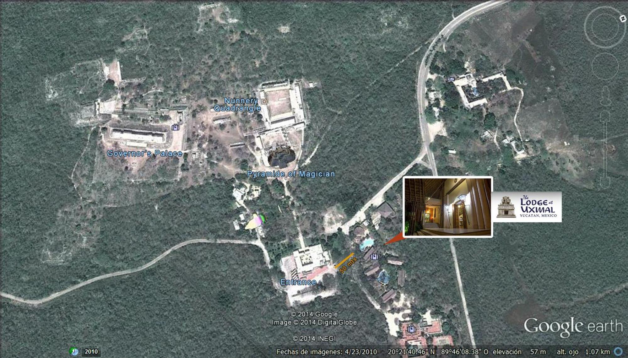 The Lodge At Уксмал Екстериор снимка